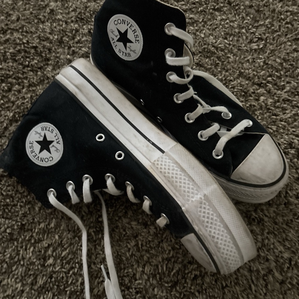 Converse Classic Black and White High-Tops